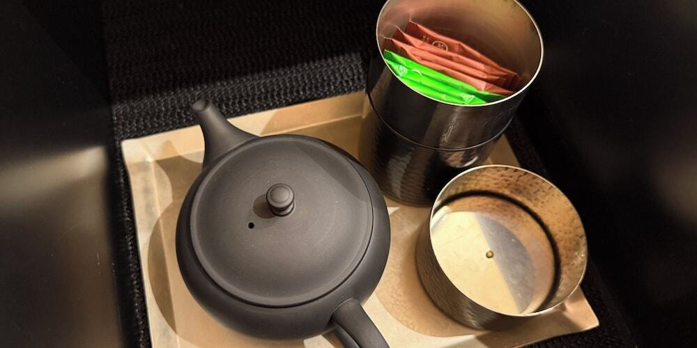 客室内のダイニングエリア