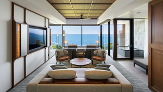 デラックス ツインルーム オーシャンビュー コーナー