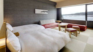 デラックスツインルーム　禁煙【海側】セパレートバス