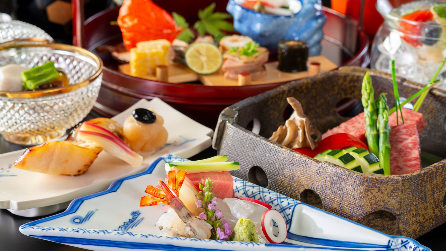 特選 佳松園会席 料理