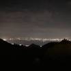 夜のテラスからの眺め。