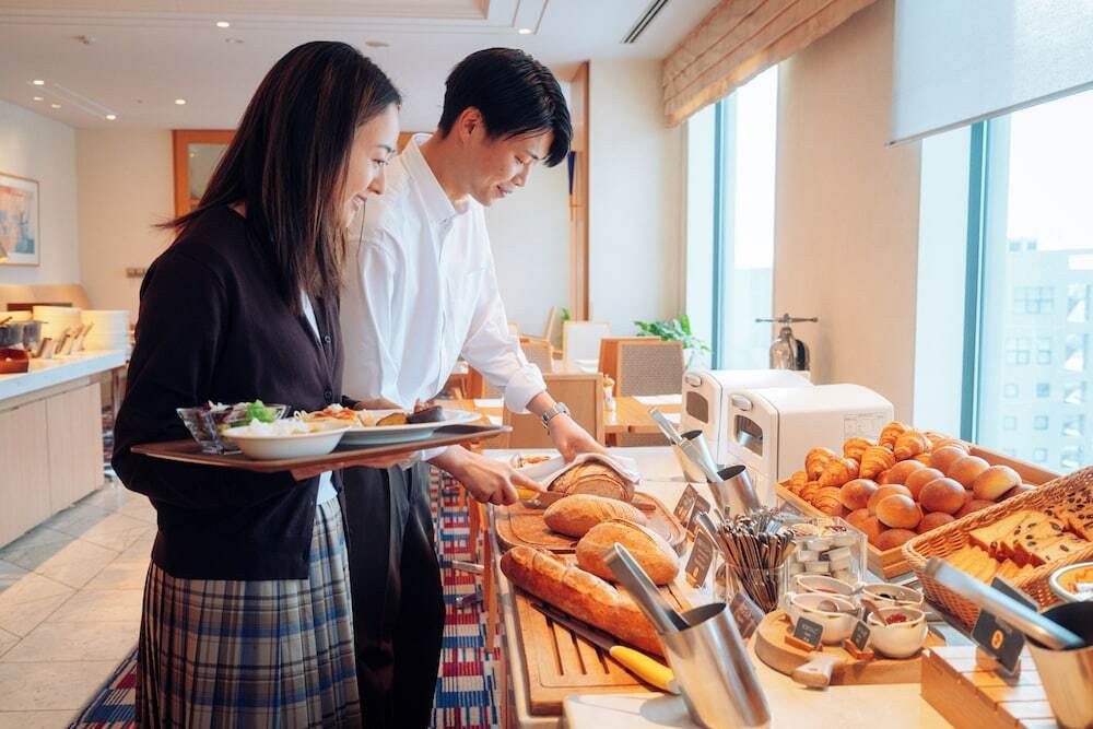 朝食ビュッフェ