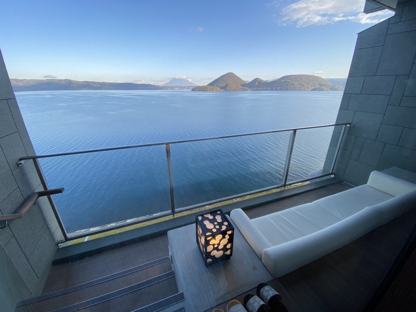 客室テラス一例①