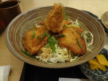 「おそばだうどんだ 越前」料理 937569 醤油カツ丼