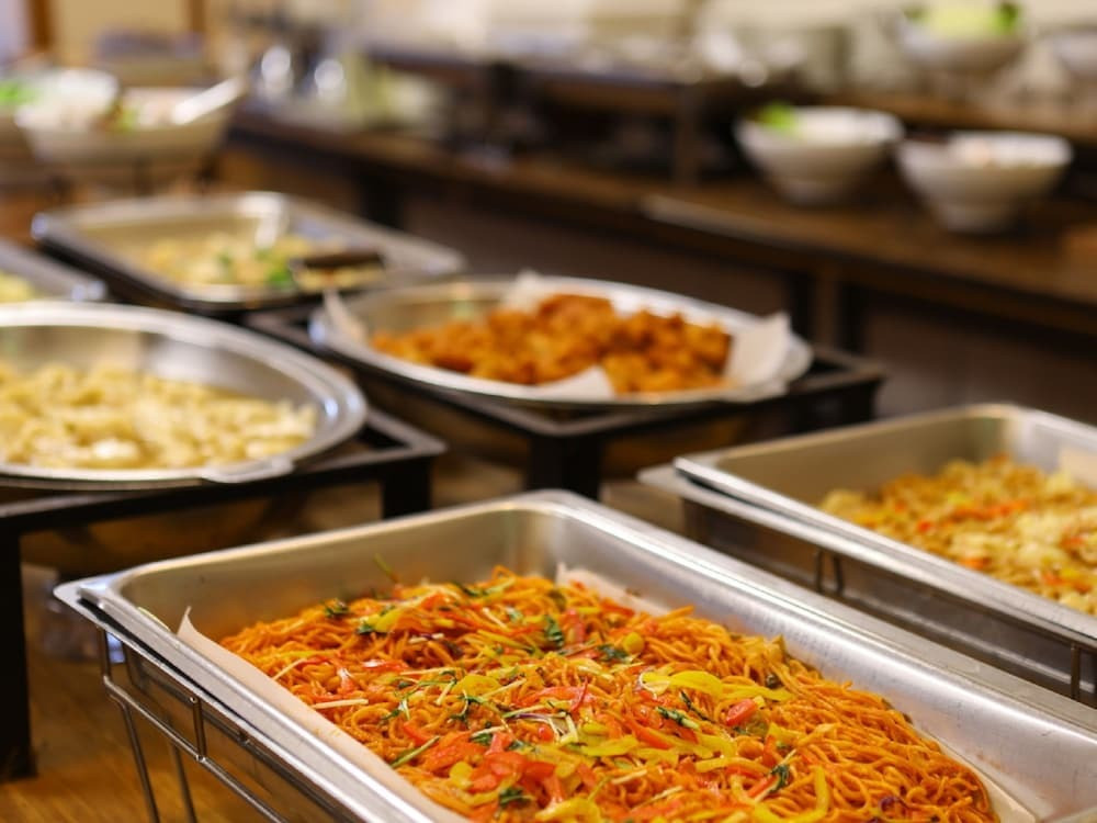 朝食ビュッフェ