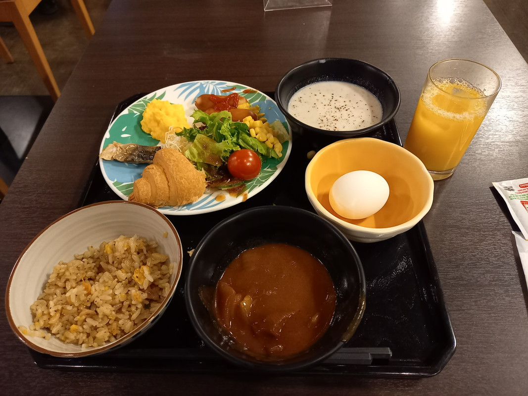 いただいた食事です。