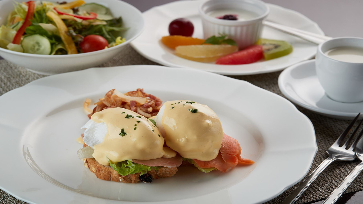 シェフこだわりの朝食