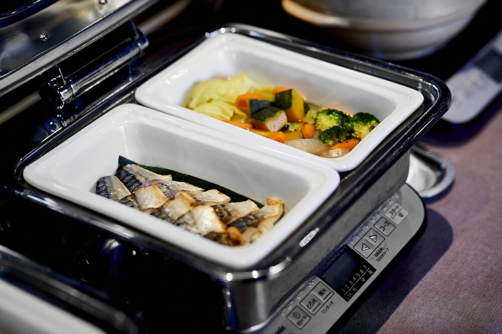 朝食ビュッフェ