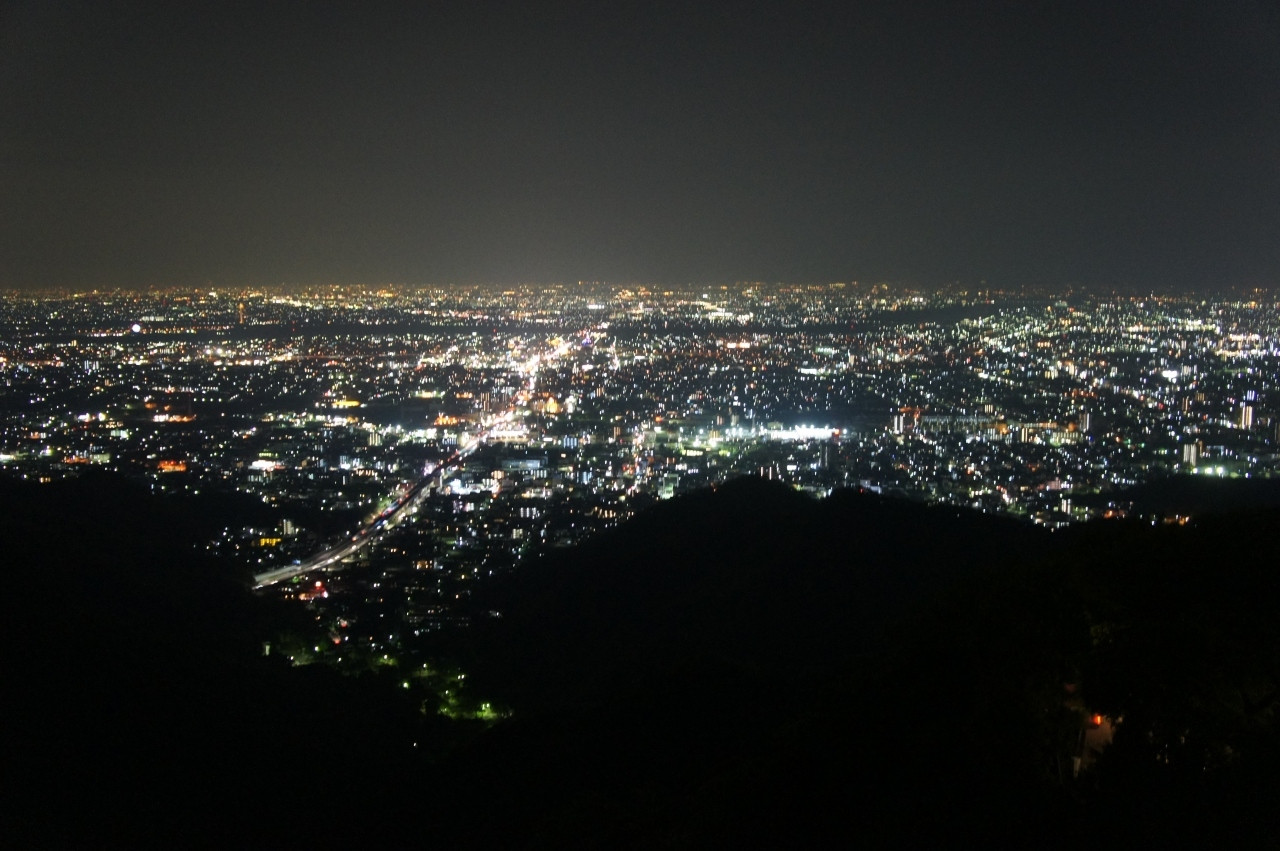 夜にはロマンチックな夜景が見られる♡「岐阜城パノラマ夜景」1207796