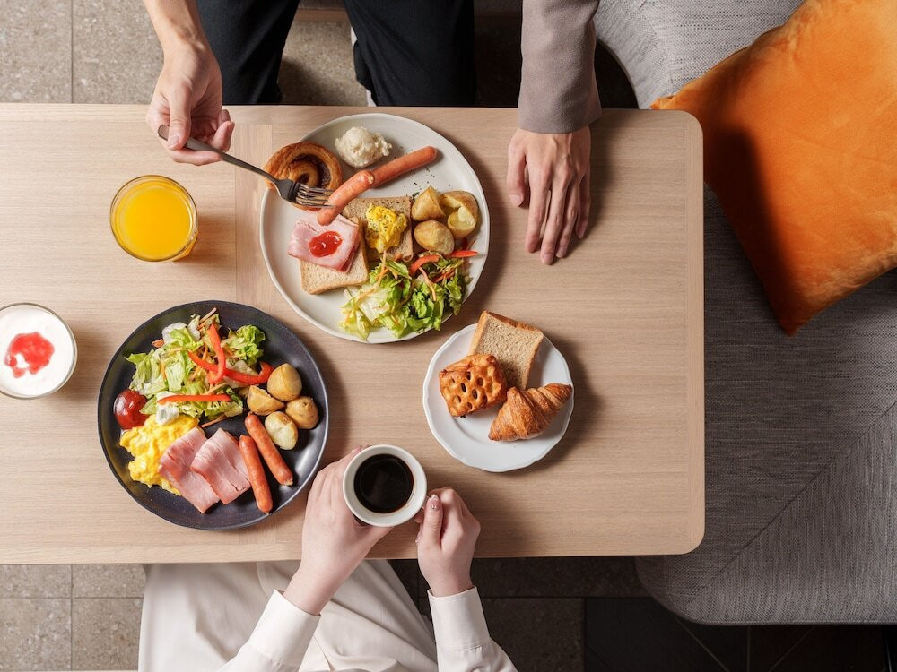 朝食ビュッフェ