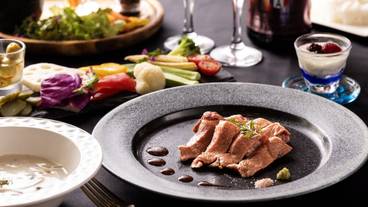 夕食 国産牛ステーキ / 2