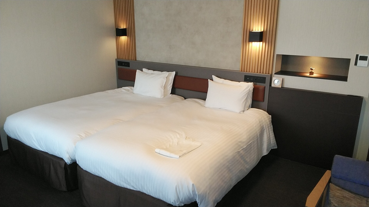 ハリウッドツインで使いやすいですね