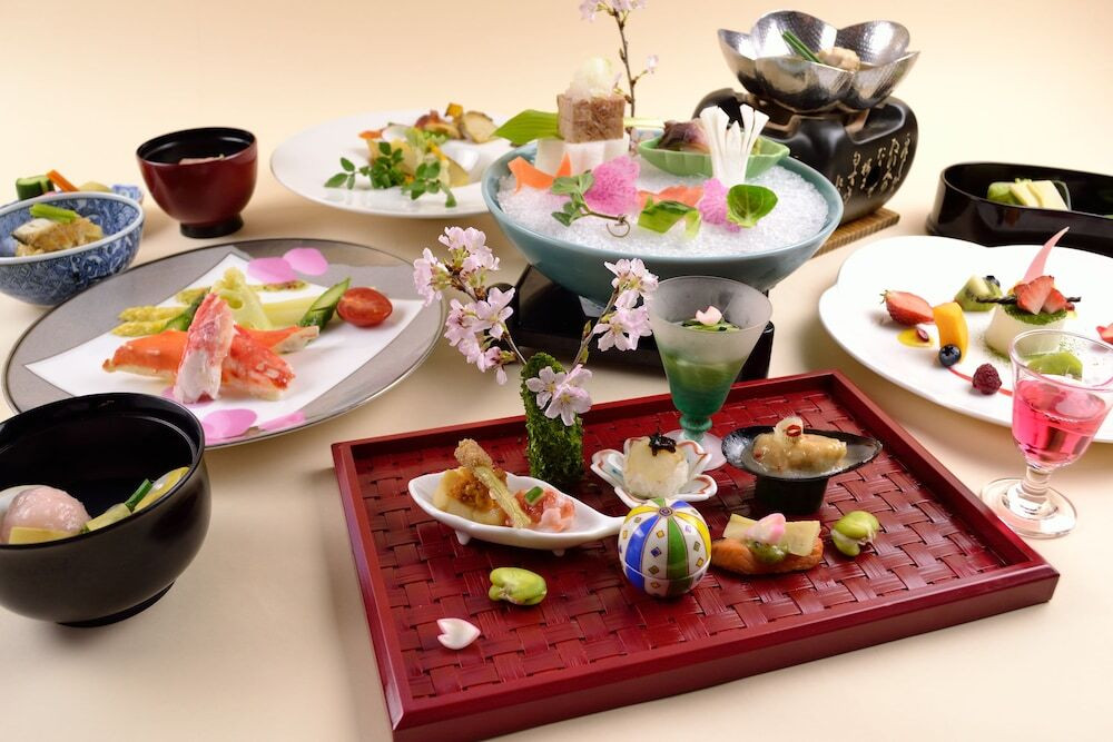 見た目も華やかな会席料理にテンションあがる！3997526