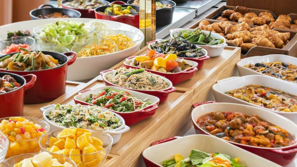 朝食ビュッフェ