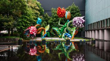 松本市美術館のオブジェ / 1