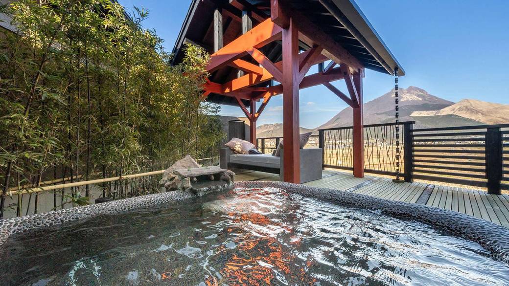 蘭鋳／客室露天風呂 / 3