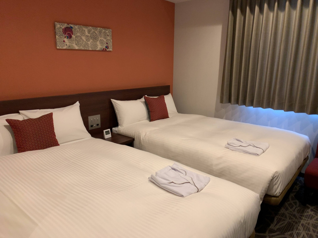 真新しいホテル