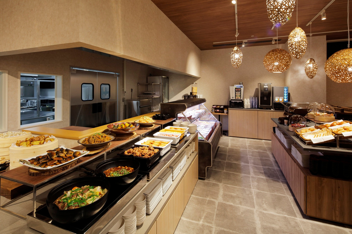 朝食ビュッフェ