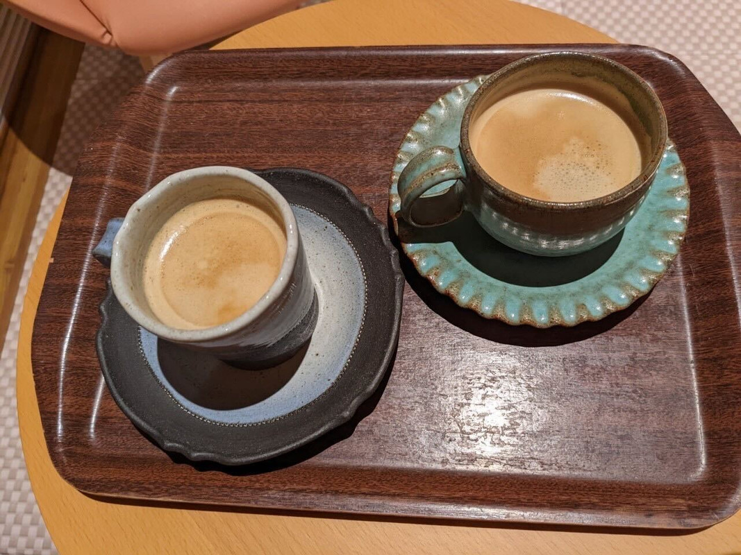 フリードリンクのコーヒー