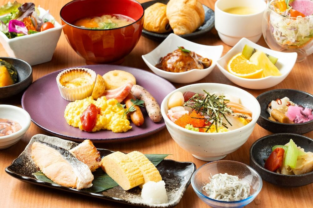 朝食ビュッフェ