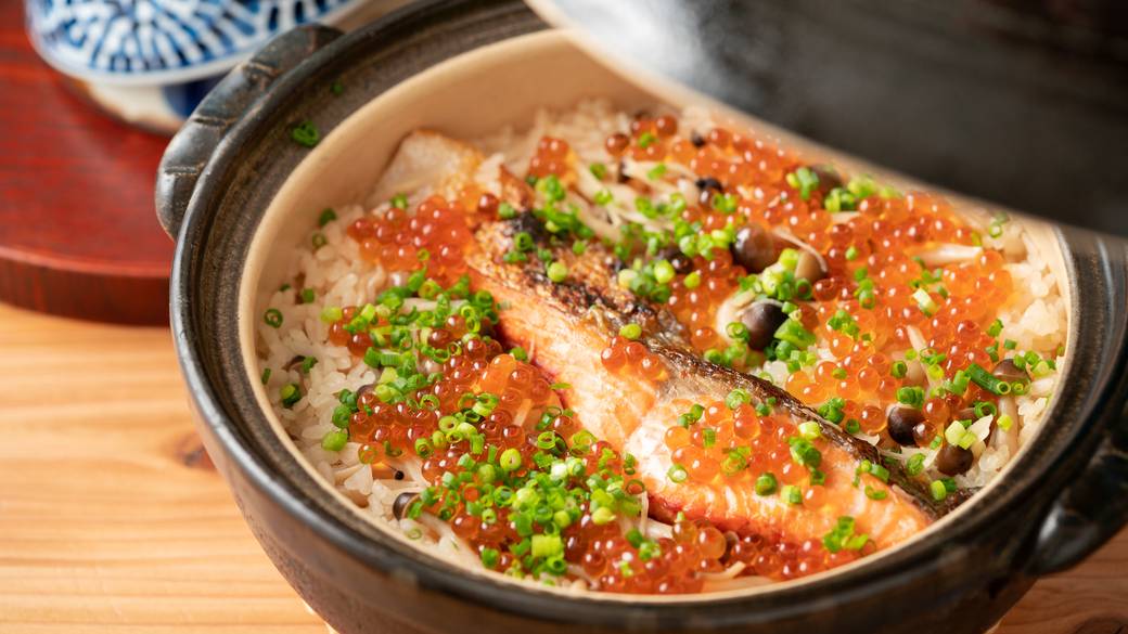 鮭いくら土鍋ごはん / 4