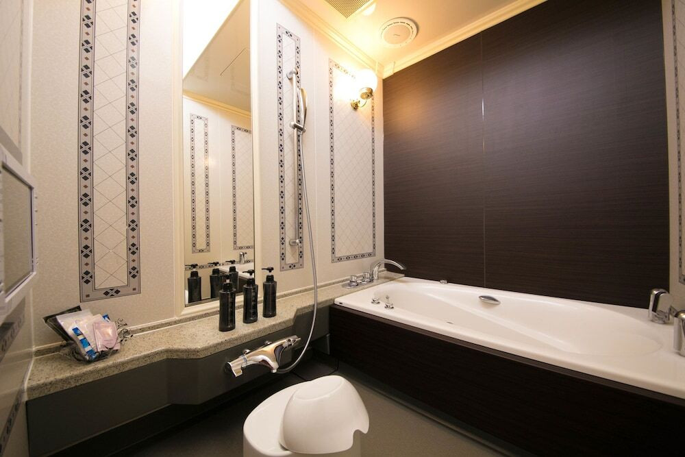 客室のバスルームの例