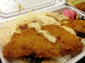 「押川弁当」料理 56152 のり弁 洋風タルタル