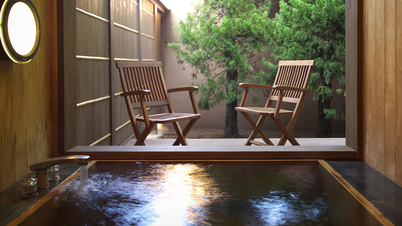 数寄屋造りの純和室に半露天風呂で彼と特別な時間を♡嬉野産のお茶風呂も4005461