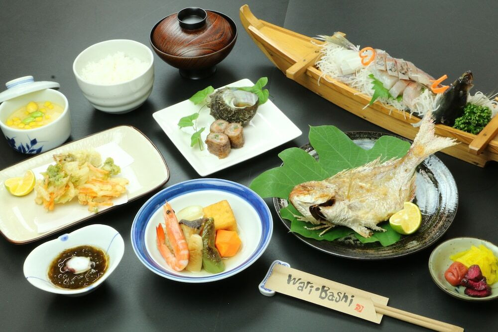 旅館のお食事処