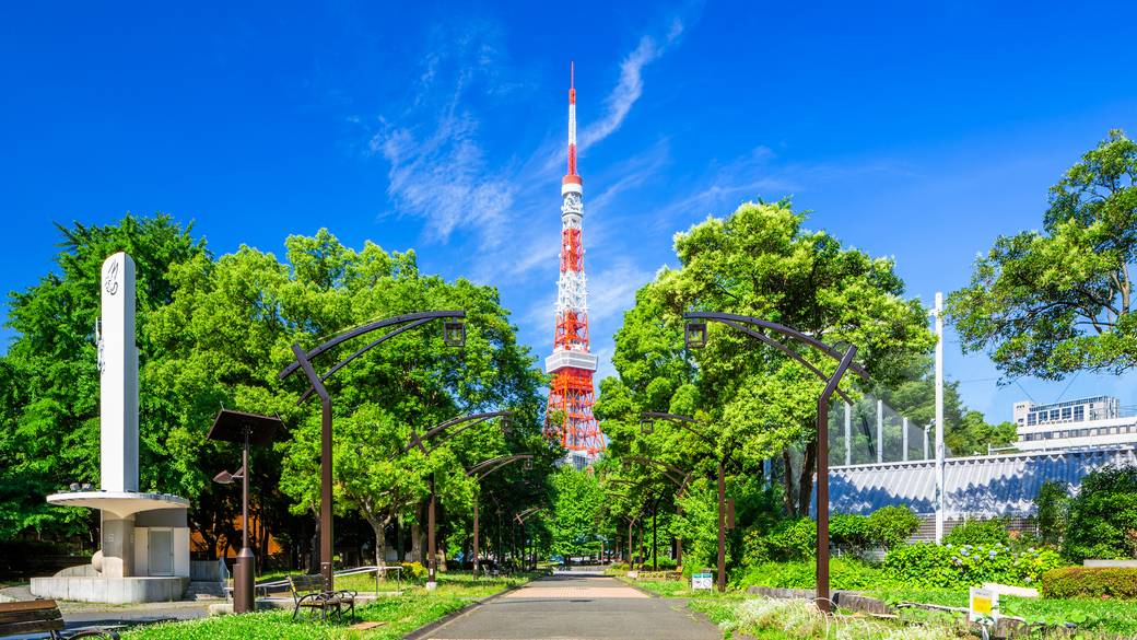 緑爽やかな「芝公園」で
ほのぼのデート / 1