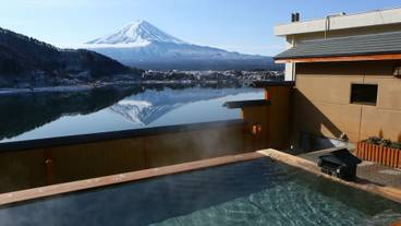 露天風呂「富士見の湯」① / 1