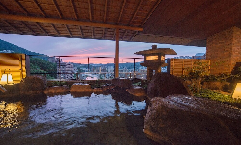 展望大浴場の露天風呂