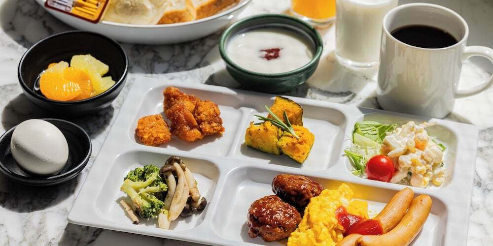 朝食ビュッフェ