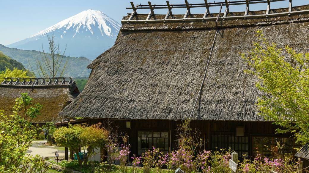 西湖いやしの里根場① / 1