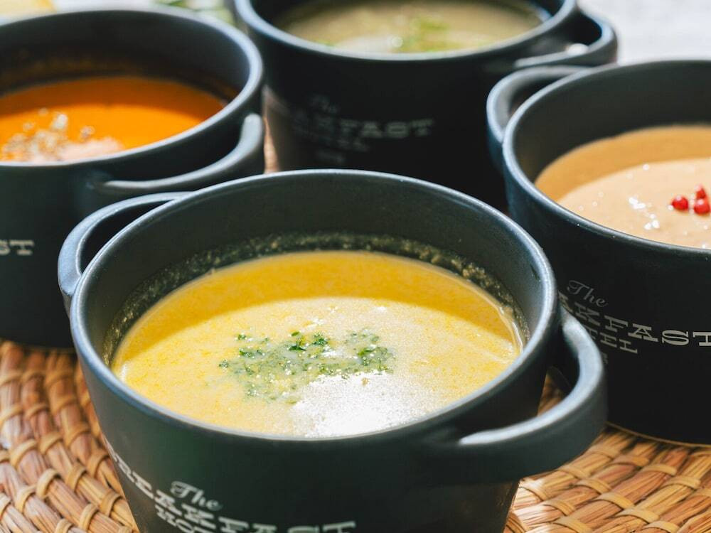 朝食ビュッフェ