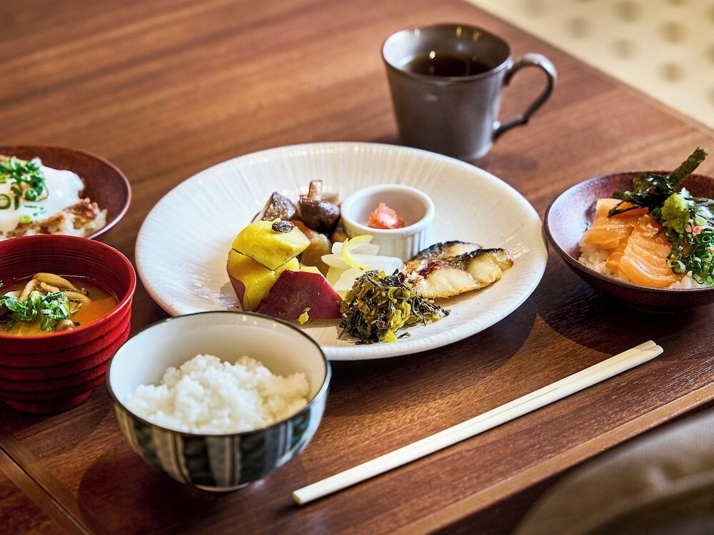 朝食ビュッフェ