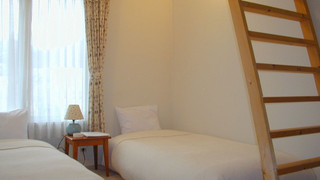 ツインルーム ロフト付き 専用バスルーム