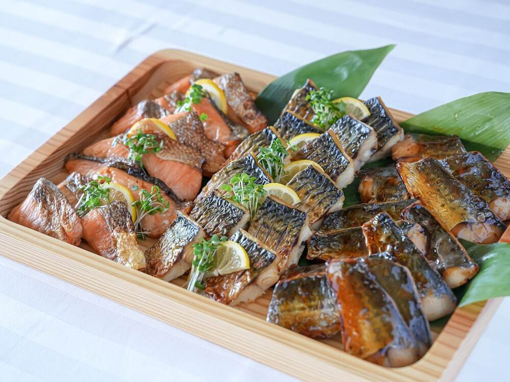 朝食ビュッフェ