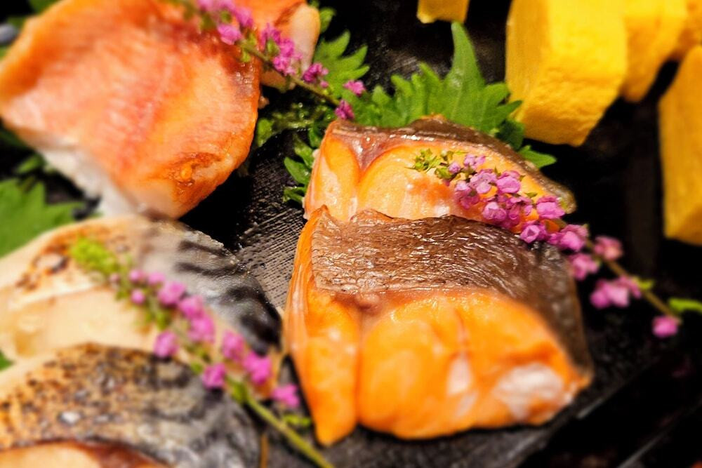 朝食ビュッフェ