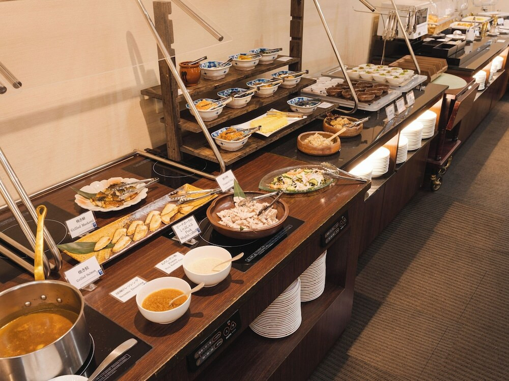 朝食ビュッフェ