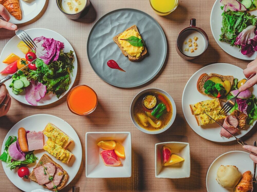 朝食ビュッフェ3