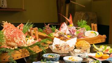 夕食／海鮮フルコースプラン一例 / 2