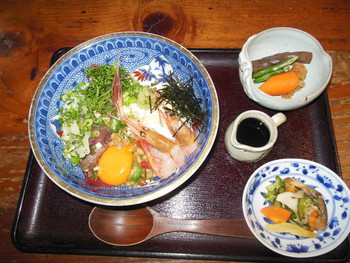 「もっこす」 料理 70634403 海鮮スタミナ豆腐御膳