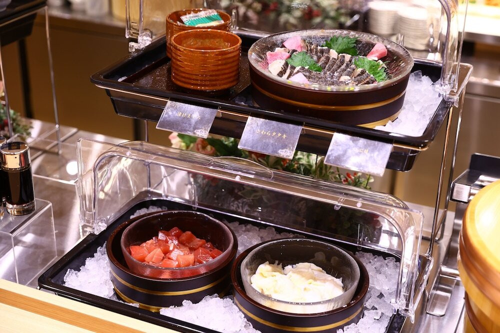 朝食ビュッフェ