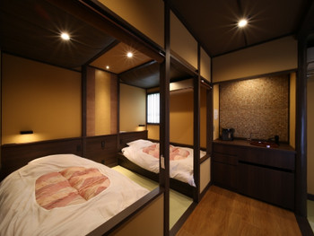 温泉風呂付き客室など、客室種類の多い宿4085221