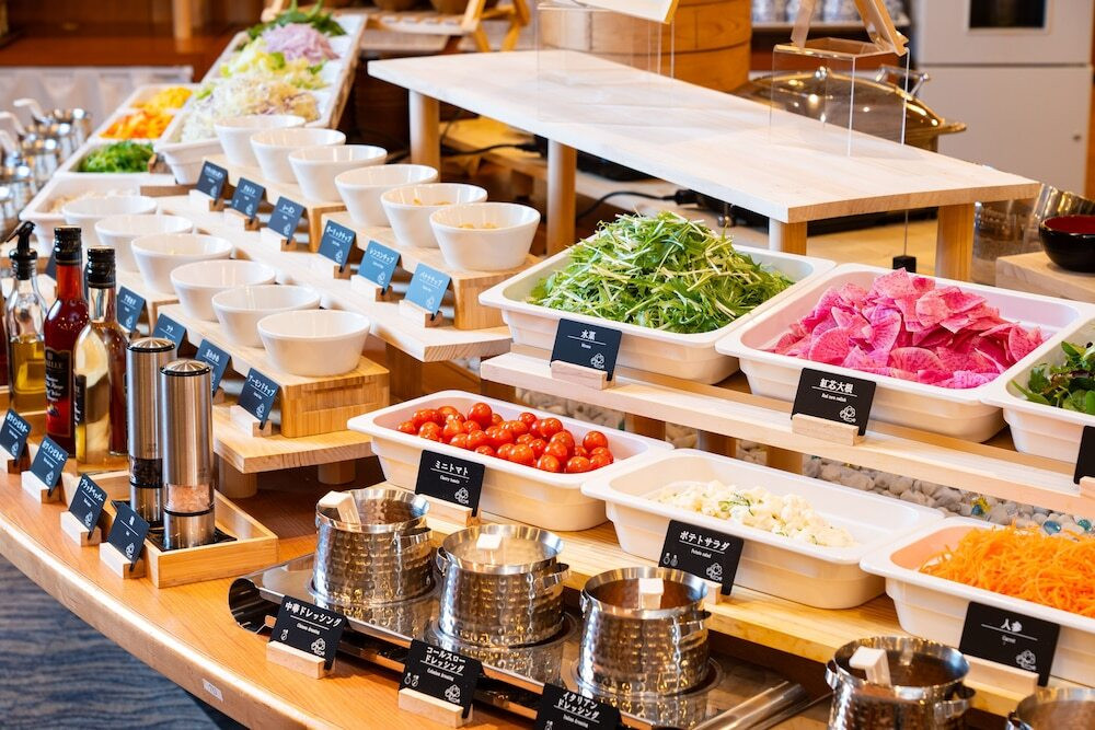 朝食ビュッフェ