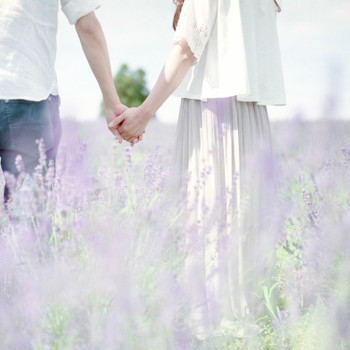 ラベンダーの香りにつつまれて