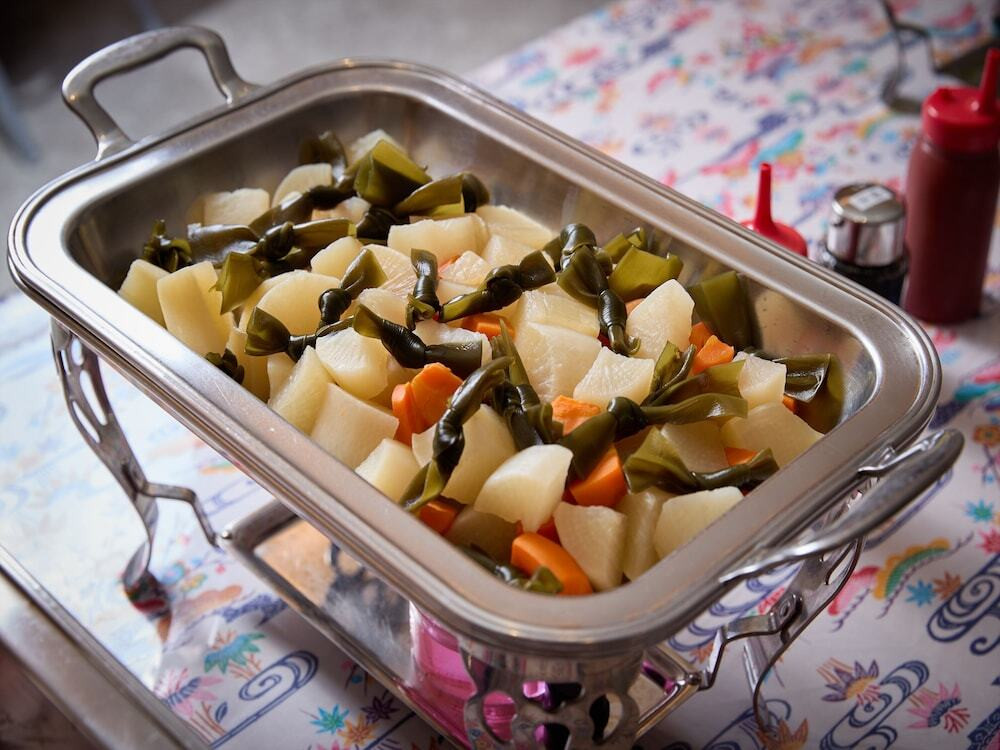 朝食ビュッフェ