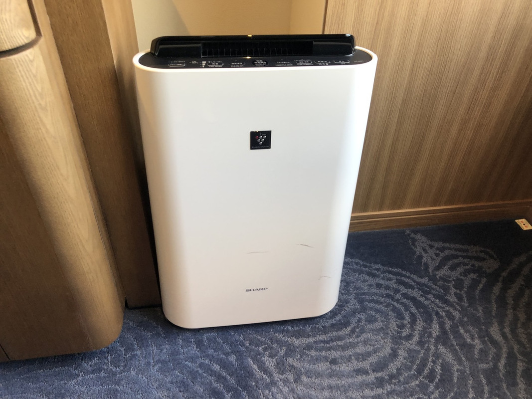 加湿器もありました。