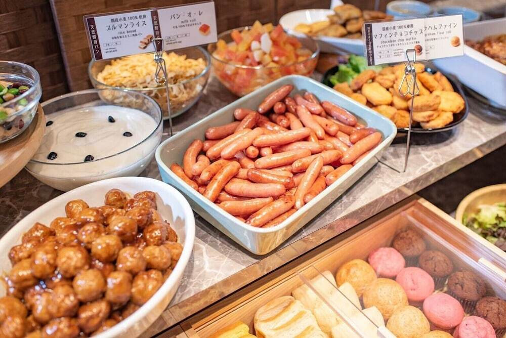 朝食ビュッフェ